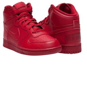 red nike high tops